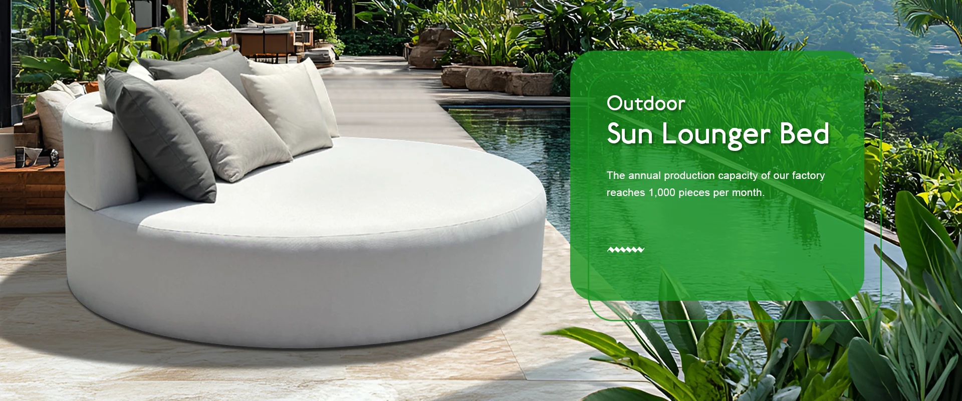 Proveedor de cama solar al aire libre