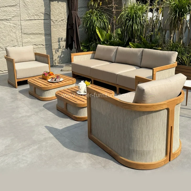 ¿Por qué la madera de teca es la opción preferida para muebles de exterior impermeables que duran décadas?