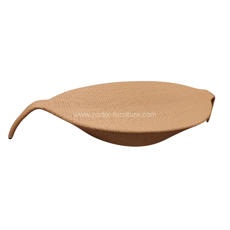 Outdoor Rope Weaving Footstool Furniture