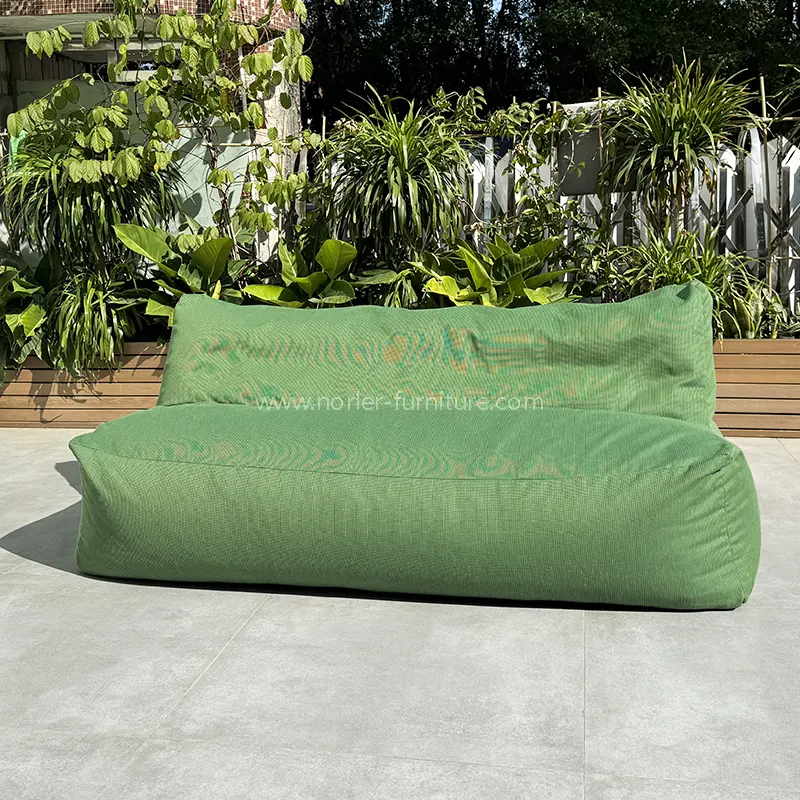 Sofá de fisuras de partículas de tela impermeables al aire libre
